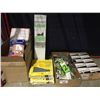 Image 1 : GROUP OF MISC. ITEMS - WINDOW BLINDS/ASST'D ADDRESS NUMBERS/DRYER VENT
