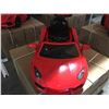 Image 2 : CHILDS RED RIDE-ON BATTERY POWERED EXOTIC SPORTS CAR WITH REMOTE