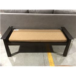 PIER ONE CUSHIONED BENCH SEAT