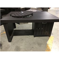 PARAMOUNT OUTDOOR PROPANE FIREPIT COCKTAIL TABLE