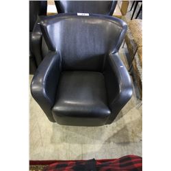 MODERN BLACK ARMCHAIR