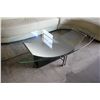 Image 1 : MODERN METAL & GLASS COFFEE TABLE