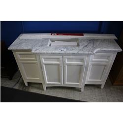 OVE ODESSA 60 PURE WHITE SINGLE BASIN VANITY