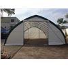 Image 1 : BRAND NEW 30 X 40 X 15' PEAK CEILING DOUBLE DOOR STORAGE BUILDING