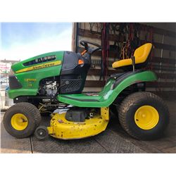 JOHN DEERE 100 SERIES RIDE-ON LAWNMOWER  - NOT RUNNING