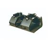 Image 1 : HEAVY DUTY  SKID STEER ATTACHMENT - 72" HYDRAULIC GRAPPLE BUCKET