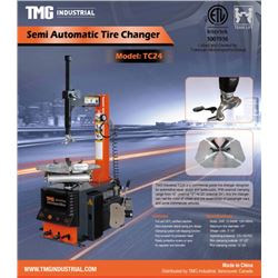 TMG INDUSTRIAL SEMI-AUTOMATIC TIRE CHANGER