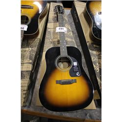 EPIPHONE ACOUSTIC GUITAR MODEL NO. FT-100VS