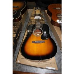 EPIPHONE ACOUSTIC GUITAR MODEL NO. FT-100VS