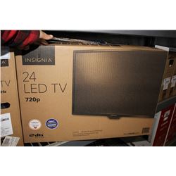 24" INSIGNIA LED 720P 60HZ TV (MODEL# NS-24D310NA19)