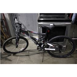 BLACK HYPER BEAR MOUNTAIN ALUMINUM FRAME 21-SPEED MOUNTAIN BICYCLE