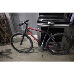 BLACK/RED/BLUE MOVELO ALGONQUIN 18-SPEED MOUNTAIN BICYCLE