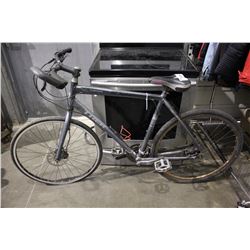 GREY TREK 24-SPEED ROAD BICYCLE WITH FRONT & BACK DISC BRAKES