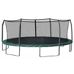 SKYWALKER 15FT ROUND TRAMPOLINE WITH 6 FT ENCLOSURE COMBO 15 SERIES (2 BOXES)