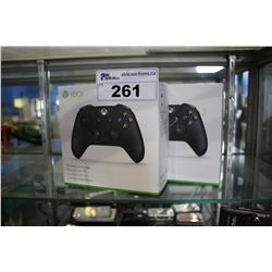 PAIR OF XBOX WIRELESS CONTROLLERS