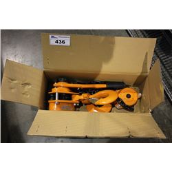 WESTWARD 6 TON LEVER CHAIN HOIST