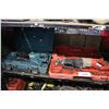 Image 2 : LOT OF TOOLS INCLUDING MILWAUKEE AND MAKITA RECIPROCATING SAWS, HITACHI STAPLER AND ROK ROOFING