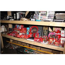 LARGE COLLECTION OF COCA-COLA MEMORABILIA AND COLLECTABLES