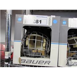 BAUER EXTRA SMALL 4500 HOCKEY HELMET