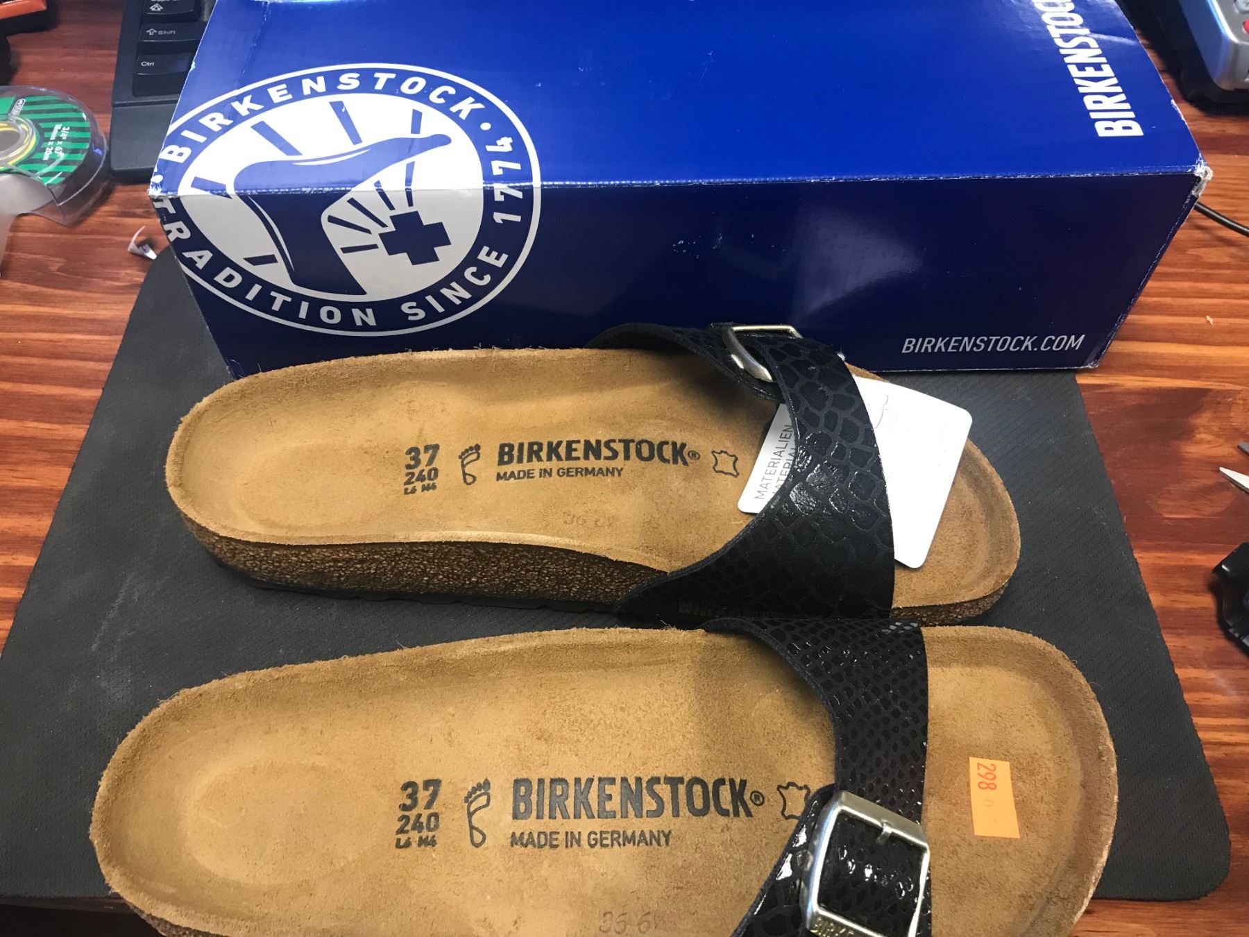 BIRKENSTOCK SANDALS EURO SIZE 37 - Able Auctions