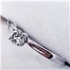 Image 2 : 14K  DIAMOND (0.18CT) RING