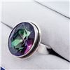 Image 2 : SILVER MYSTIC TOPAZ RING