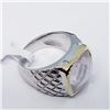 Image 3 : MEN'S ROSE QUARTZ (5.9CT) RING