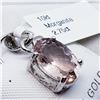 Image 2 : 10K MORGANITE (2.75CT) PENDANT