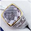 Image 2 : MEN'S PINK AMETHYST (12.4CT) RING