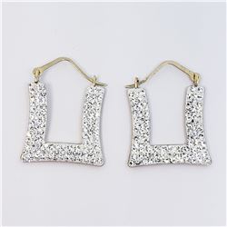 10K CZ EARRINGS