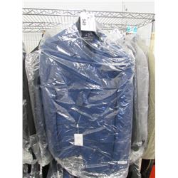 BLUE BRAVEMAN SUIT & PANTS SIZE 48R/42W SLIM FIT