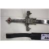 Image 2 : 40" DECORATIVE SWORD WITH SHEATH