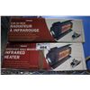 Image 1 : 2 PARAMOUNT STATIONARY WALL MOUNTED INFRARED HEATERS