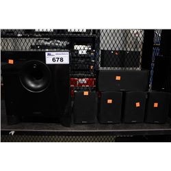 ENERGY ESW-8 5.1 SOUND SYSTEM INCLUDING SUBWOOFER AND 5 SPEAKERS