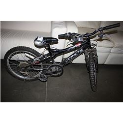 BLACK MIELE 6 SPEED CHILD'S MOUNTAIN BIKE