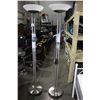 Image 2 : PAIR OF METAL FLOOR LAMPS