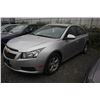 Image 1 : 2011 CHEVROLET CRUZE RT, SILVER, GAS, VIN#1G1PG5S9XB7180111, 185911 KMS, 1.4 LTR, AUTO, RD, CD, PW,