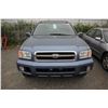 Image 1 : 2001 NISSAN PATHFINDER, BLUE, GAS, VIN#JN8DR07Y91W53152, 288666 KMS, V6 ENGINE,