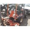 Image 1 : 2011 KUBOTA F3680 TRACTOR, ORANGE, VIN # 14937