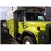 Image 4 : 1989 INTERNATIONAL S1700 FIRE TRUCK, WHITE (YELLOW),  VIN # 1HTLCCFL1KH654388