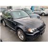 Image 2 : 2006 BMW X3, 4DRSW, BLACK, GAS, AUTOMATIC, VIN#WBXPA93476WD25206, 230,512KMS,