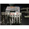 Image 2 : ASSORTED METAL C-CLAMPS & LARGE DRILL BITS IN STAND