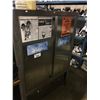 Image 1 : SANI SPORT STAINLESS STEEL 2 DOOR UPRIGHT MOBILE ULTRASONIC CLEANER