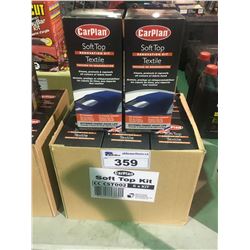 8 BOXES OF CARPLAN AUTOMOTIVE SOFT TOP RENOVATION KITS