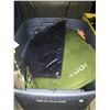 Image 2 : BIN & 2 BOXES OF CHARGERS, INVERTERS & CAR CLEANING SUPPLIES