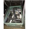 Image 2 : 3 BINS OF ASSORTED VISE GRIPS, RIGGING JIGS & ROPE