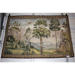 CERTIFIED LIMITED EDITION 100% NEW ZEALAND WOOL HAND WOVEN TAPESTRY "FANTASIA ITALIANA" SIGNED BY