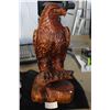 Image 1 : APPROX. 2.5' CHAINSAW CARVED EAGLE