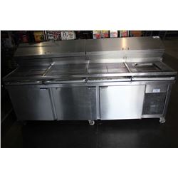 CHILL-AIR STAINLESS STEEL COMMERCIAL PREP STATION