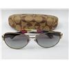 Image 2 : PAIR OF COACH SUNGLASSES WITH CASE